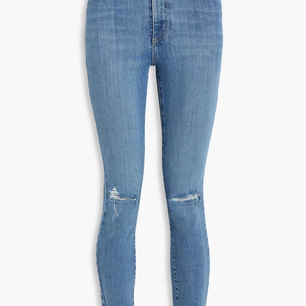 Nobody Denim Siren Skinny High Rise Ankle Jeans